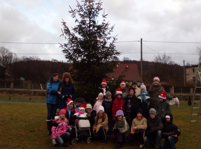 Choinka ubrana! Ho! Ho! Ho!